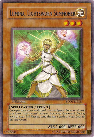 Lumina, Lightsworn Summoner [LODT-EN021] Rare | Gear Gaming Bentonville