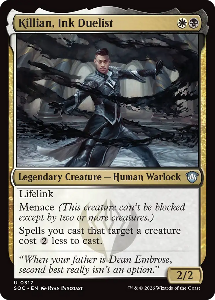 Killian, Ink Duelist [Secrets of Strixhaven Commander] | Gear Gaming Bentonville
