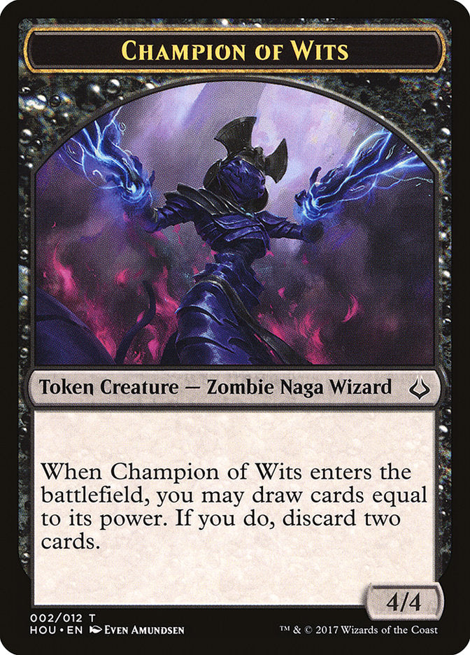 Champion of Wits Token [Hour of Devastation Tokens] | Gear Gaming Bentonville