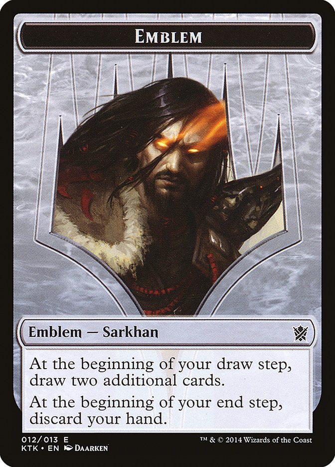 Sarkhan, the Dragonspeaker Emblem [Khans of Tarkir Tokens] | Gear Gaming Bentonville