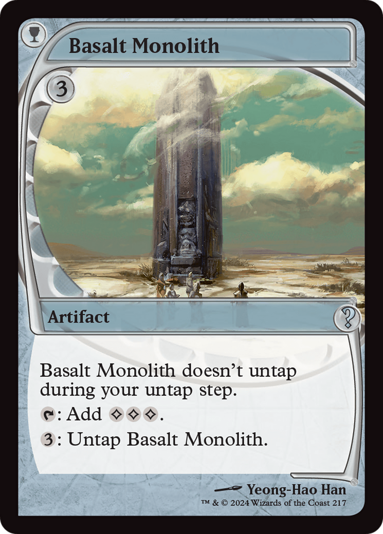 Basalt Monolith (Future Sight) [Mystery Booster 2] | Gear Gaming Bentonville