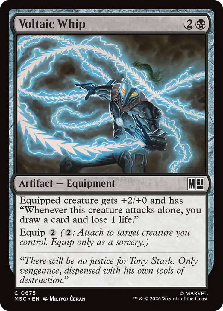 Voltaic Whip [Marvel Super Heroes Commander] | Gear Gaming Bentonville