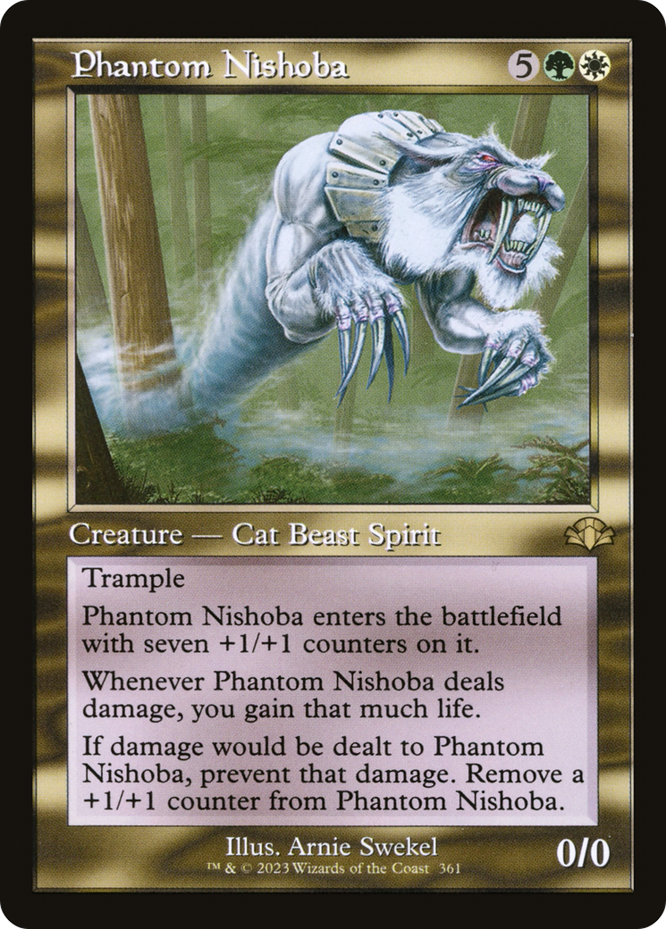 Phantom Nishoba (Retro) [Dominaria Remastered] | Gear Gaming Bentonville