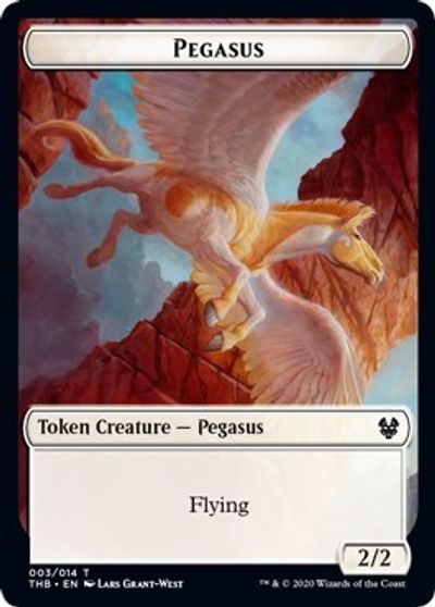 Pegasus // Wall Double-Sided Token [Challenger Decks 2021 Tokens] | Gear Gaming Bentonville