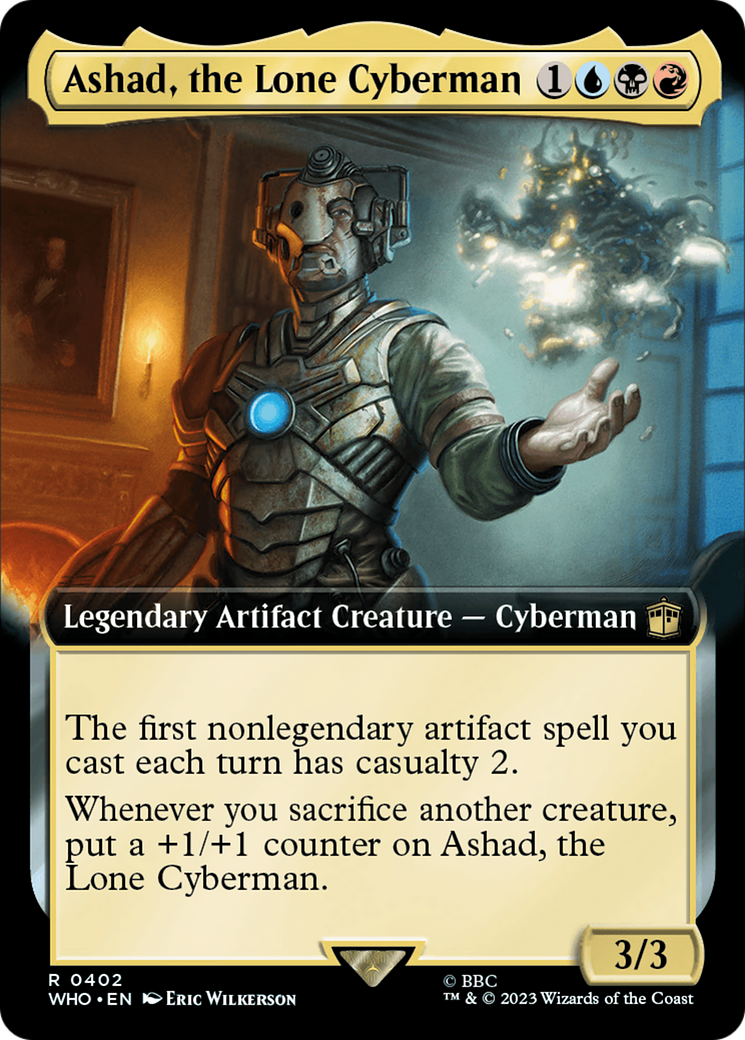 Ashad, the Lone Cyberman (Extended Art) [Doctor Who] | Gear Gaming Bentonville