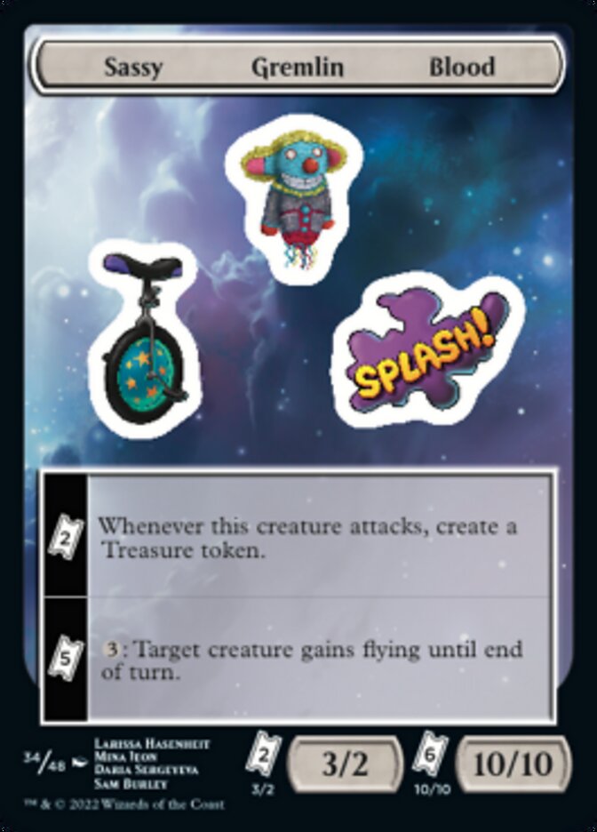 Sassy Gremlin Blood [Unfinity Stickers] | Gear Gaming Bentonville