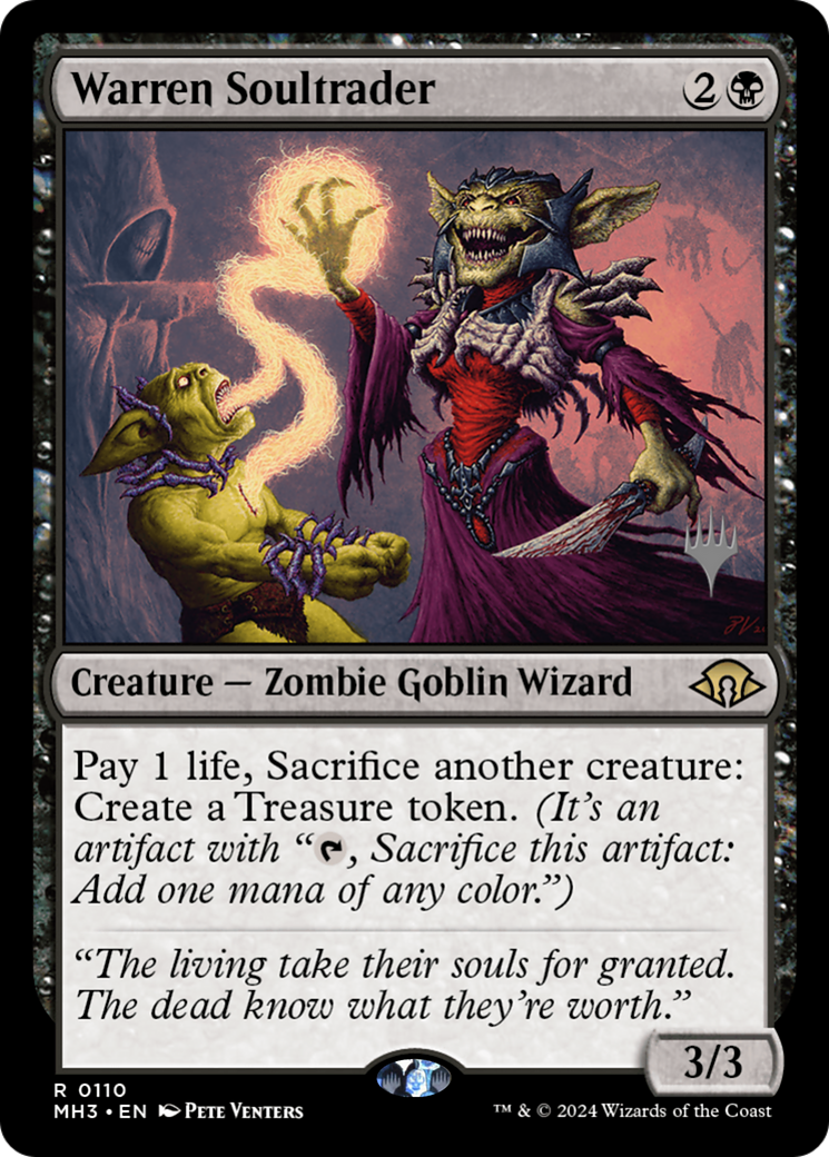 Warren Soultrader (Promo Pack) [Modern Horizons 3 Promos] | Gear Gaming Bentonville