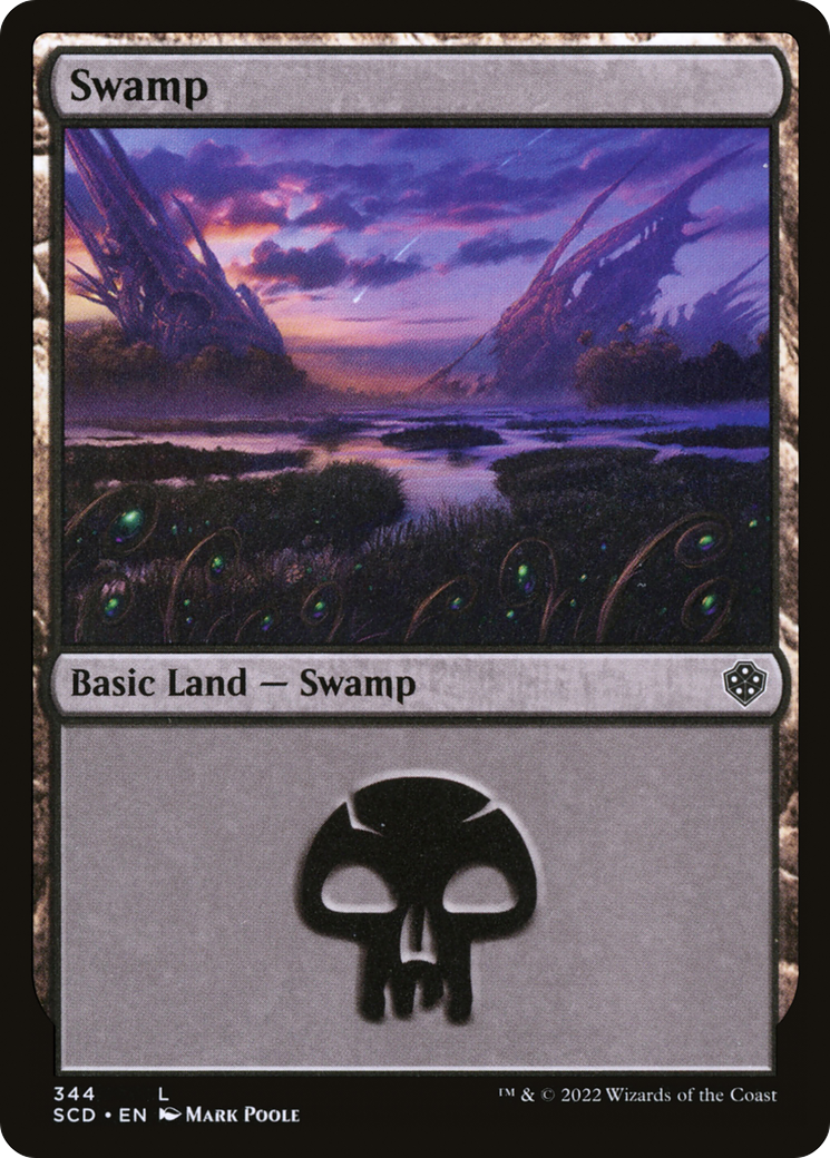 Swamp (344) [Starter Commander Decks] | Gear Gaming Bentonville