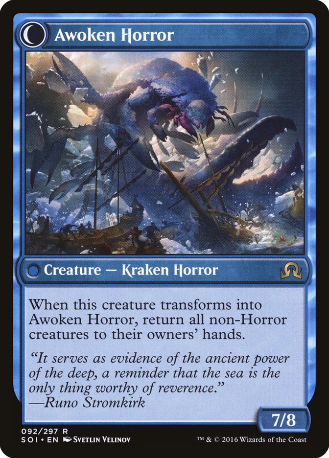 Thing in the Ice // Awoken Horror [Shadows over Innistrad] | Gear Gaming Bentonville