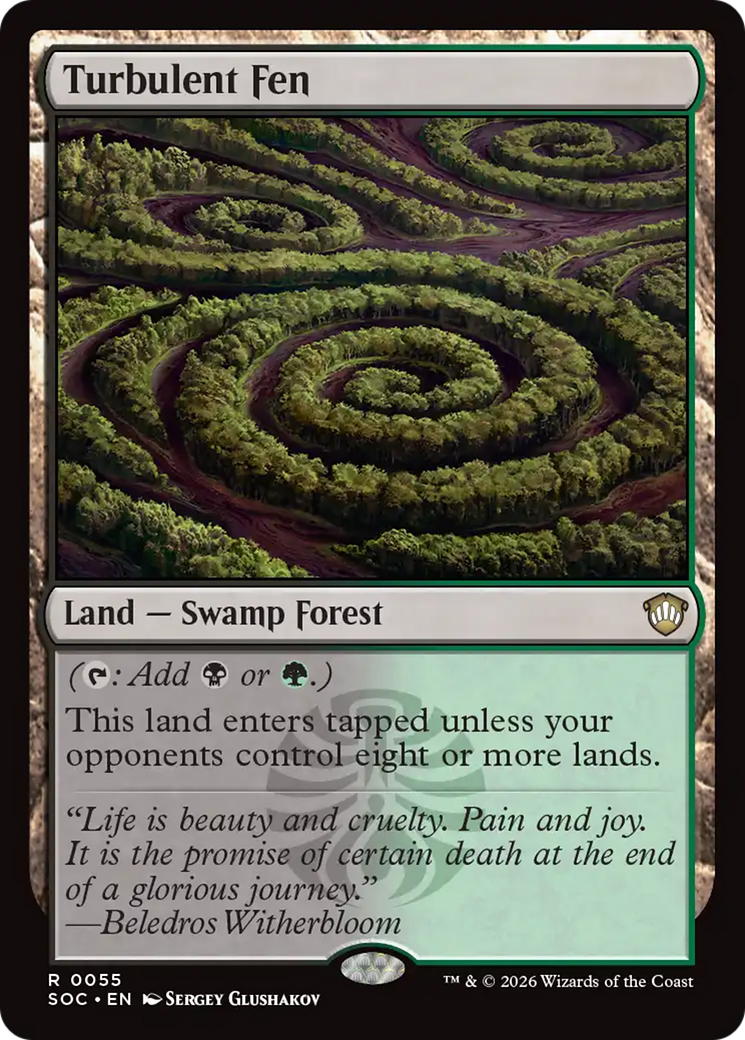 Turbulent Fen [Secrets of Strixhaven Commander] | Gear Gaming Bentonville