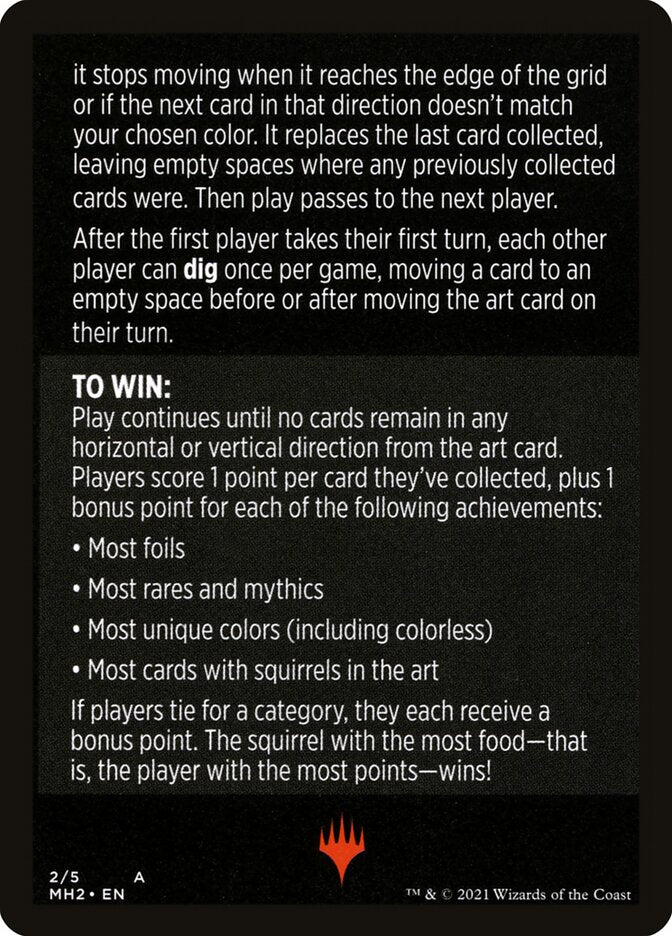 Foraging Squirrels (Magic Minigame) [Modern Horizons 2 Minigame] | Gear Gaming Bentonville