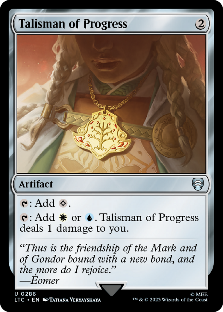 Talisman of Progress [The Lord of the Rings: Tales of Middle-Earth Commander] | Gear Gaming Bentonville