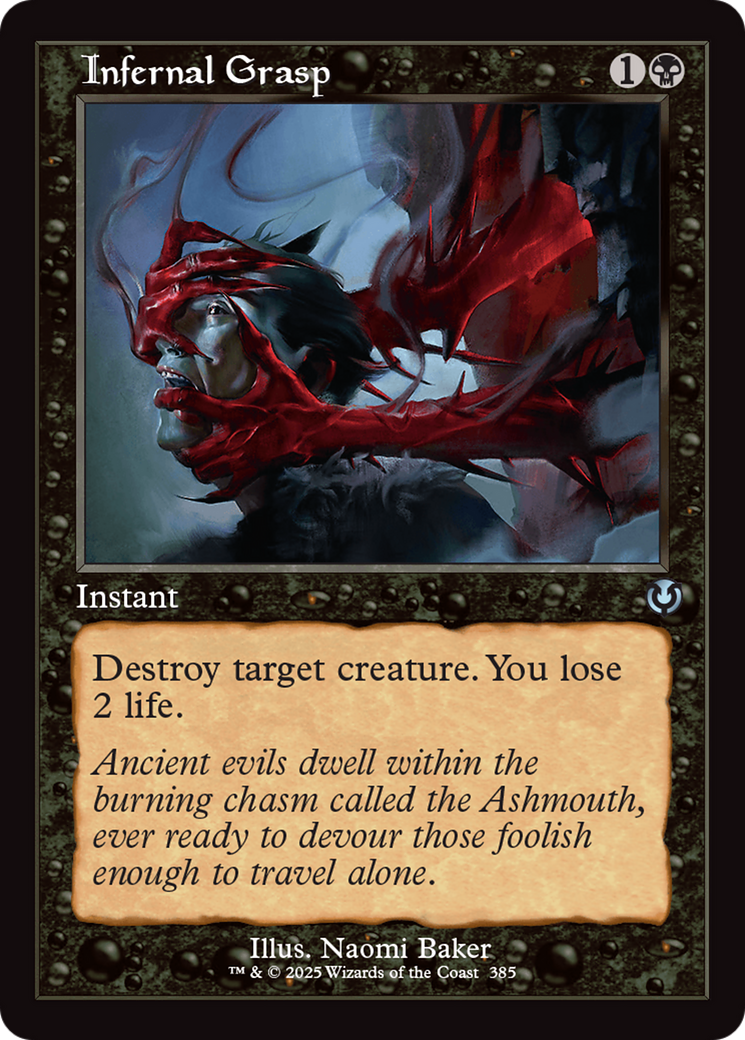 Infernal Grasp (Retro Frame) [Innistrad Remastered] | Gear Gaming Bentonville