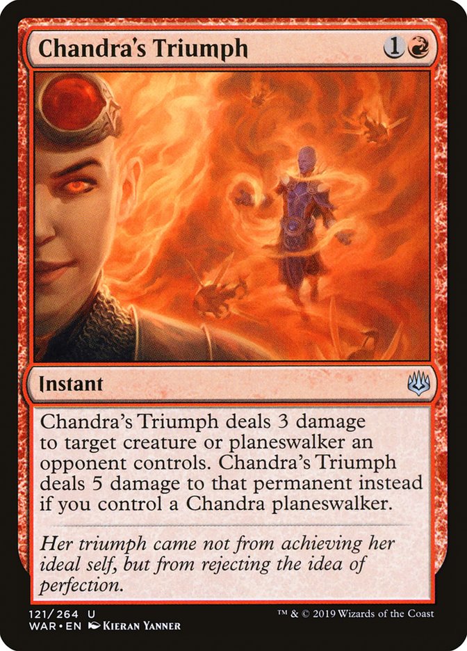Chandra's Triumph [War of the Spark] | Gear Gaming Bentonville