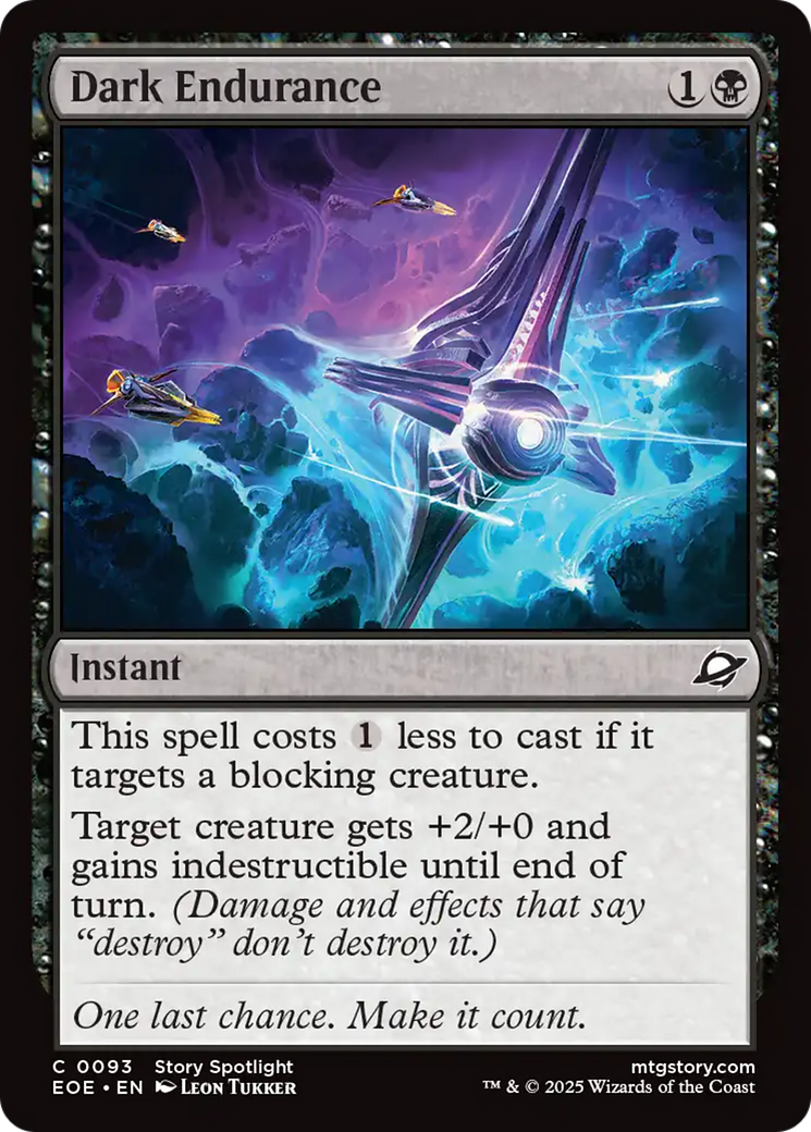 Dark Endurance [Edge of Eternities] | Gear Gaming Bentonville