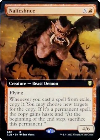 Nalfeshnee (Extended Art) [Commander Legends: Battle for Baldur's Gate] | Gear Gaming Bentonville