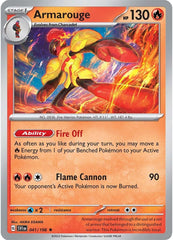 Armarouge (041/198) [Scarlet & Violet: Base Set] | Gear Gaming Bentonville