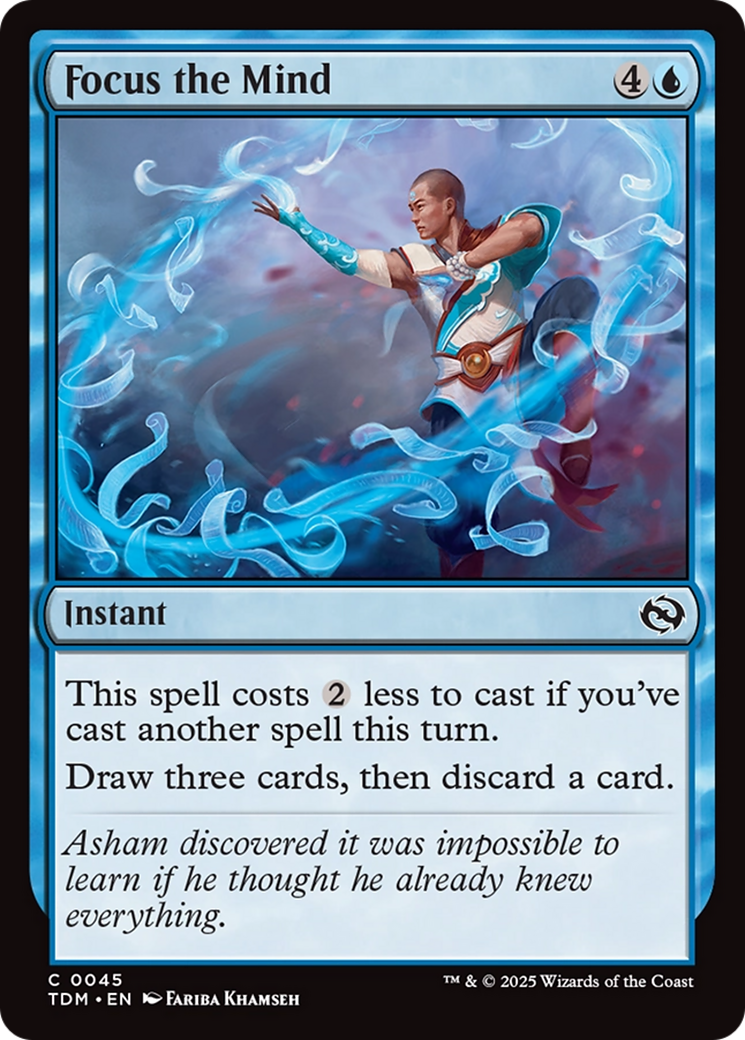 Focus the Mind [Tarkir: Dragonstorm] | Gear Gaming Bentonville