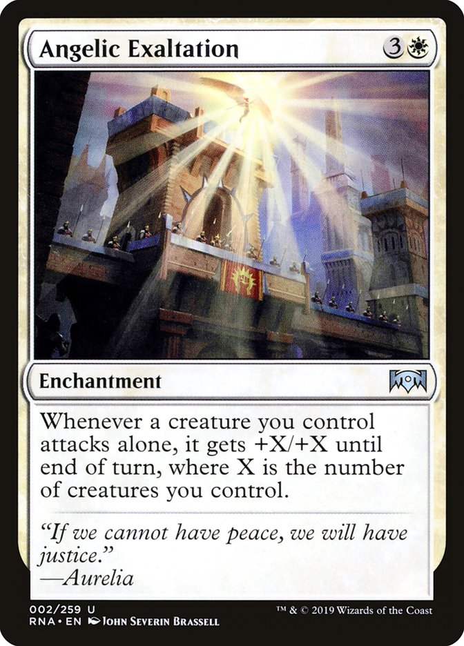 Angelic Exaltation [Ravnica Allegiance] | Gear Gaming Bentonville