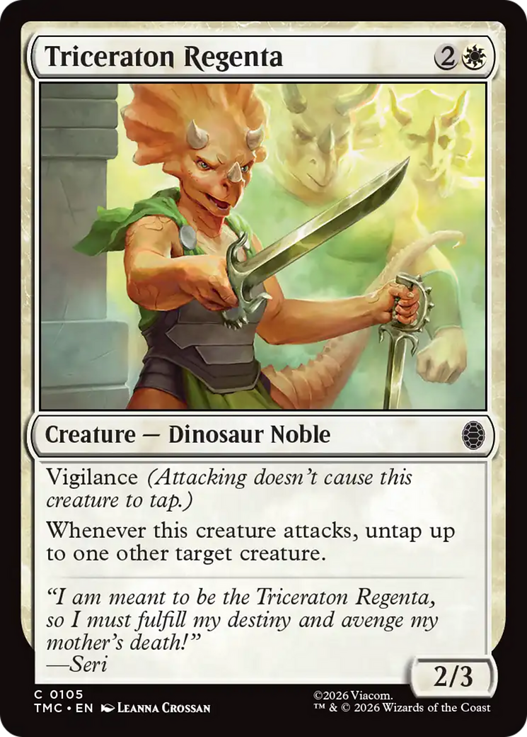 Triceraton Regenta [Teenage Mutant Ninja Turtles Commander] | Gear Gaming Bentonville