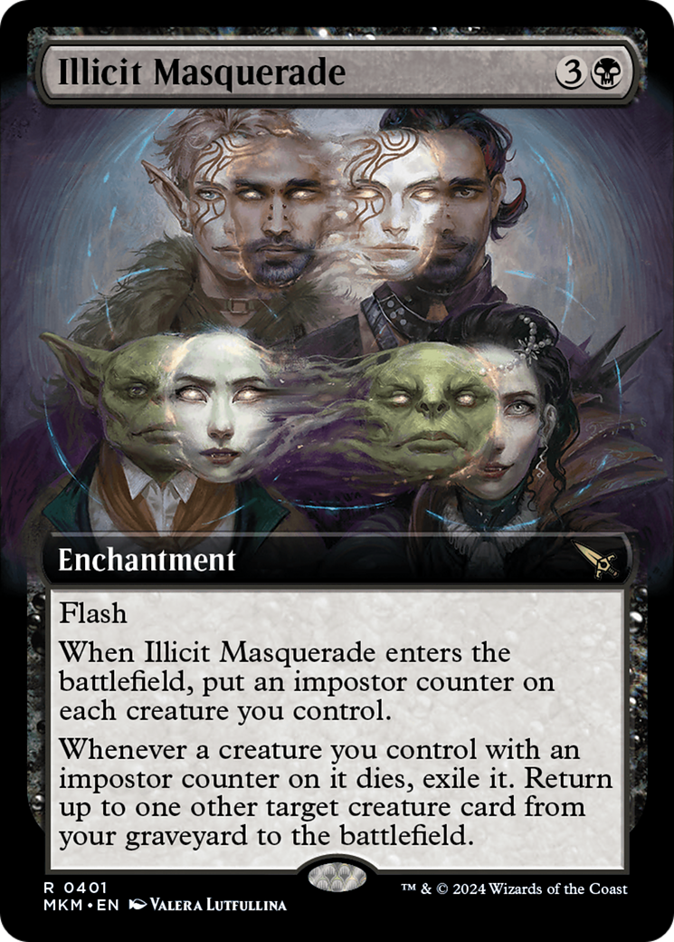 Illicit Masquerade (Extended Art) [Murders at Karlov Manor] | Gear Gaming Bentonville