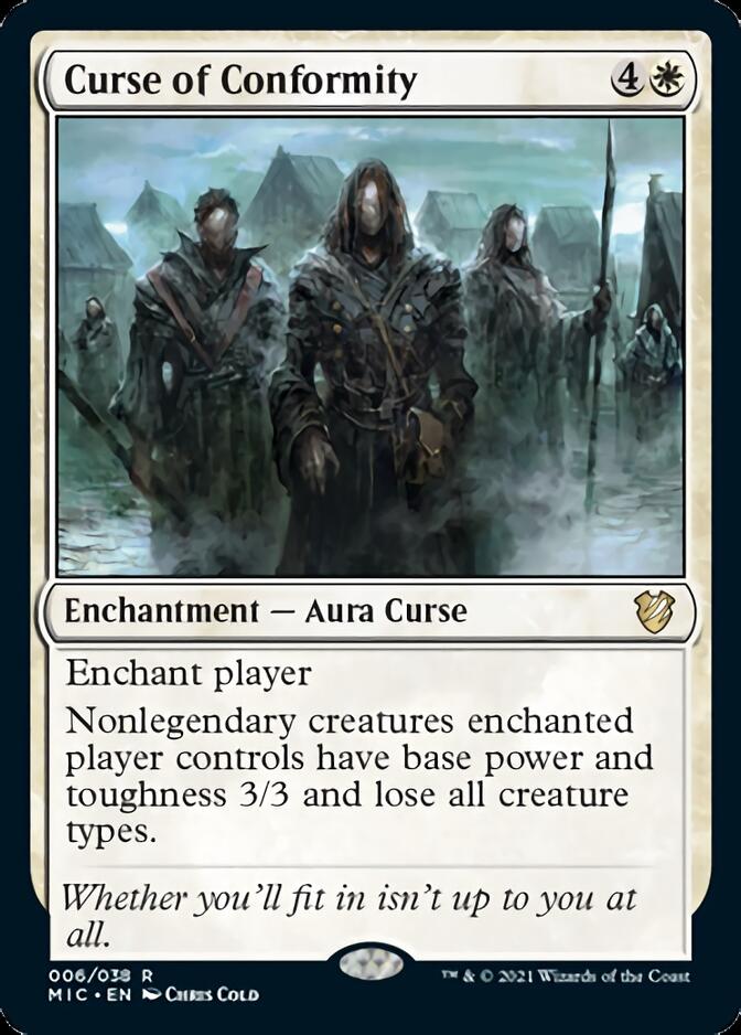 Curse of Conformity [Innistrad: Midnight Hunt Commander] | Gear Gaming Bentonville