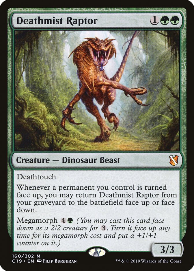 Deathmist Raptor [Commander 2019] | Gear Gaming Bentonville