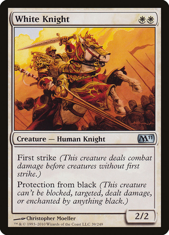 White Knight [Magic 2011] | Gear Gaming Bentonville