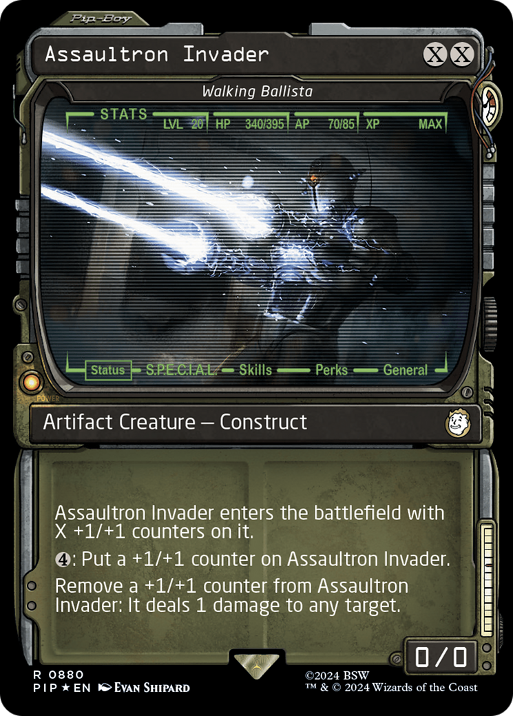 Assaultron Invader - Walking Ballista (Surge Foil) [Fallout] | Gear Gaming Bentonville