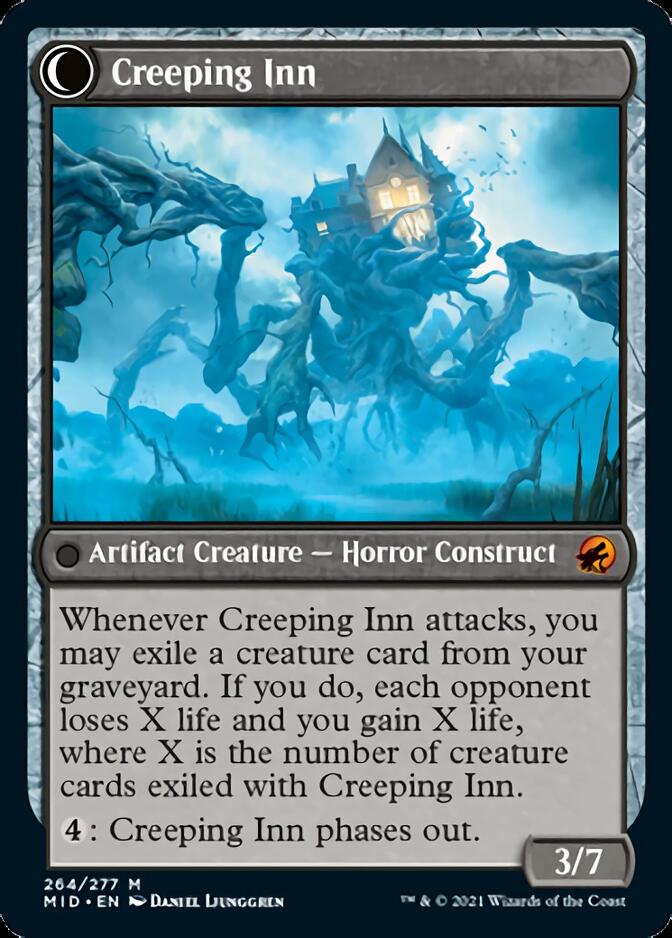 Hostile Hostel // Creeping Inn [Innistrad: Midnight Hunt] | Gear Gaming Bentonville