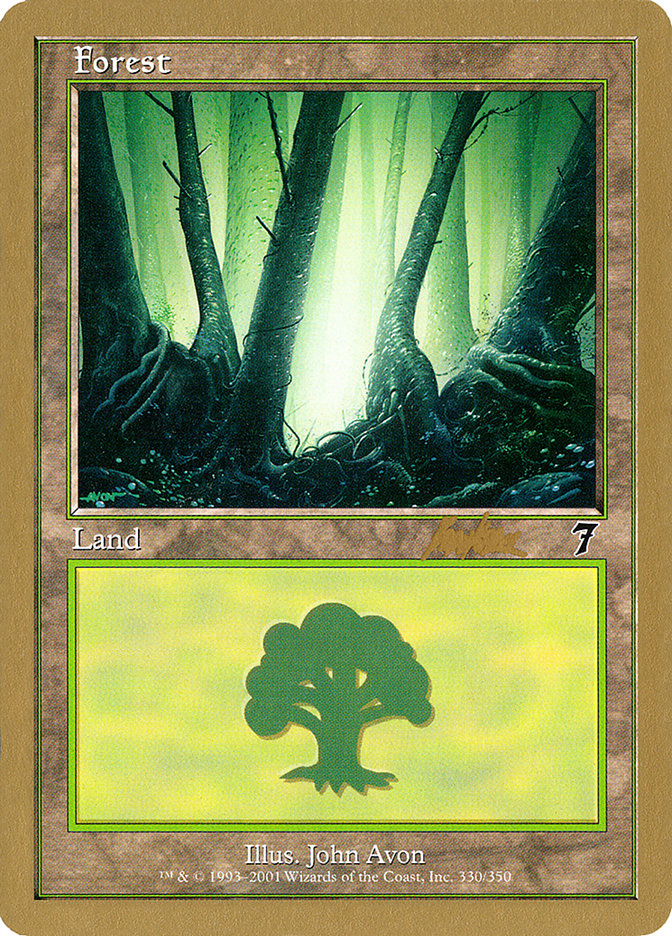Forest (bk330) (Brian Kibler) [World Championship Decks 2002] | Gear Gaming Bentonville