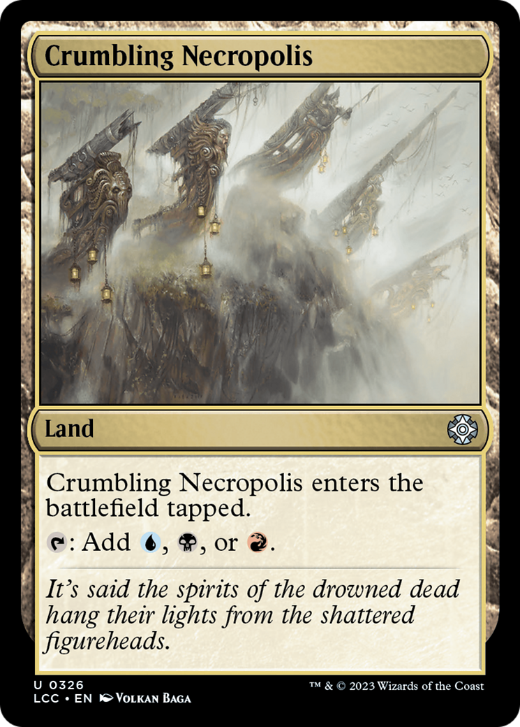 Crumbling Necropolis [The Lost Caverns of Ixalan Commander] | Gear Gaming Bentonville