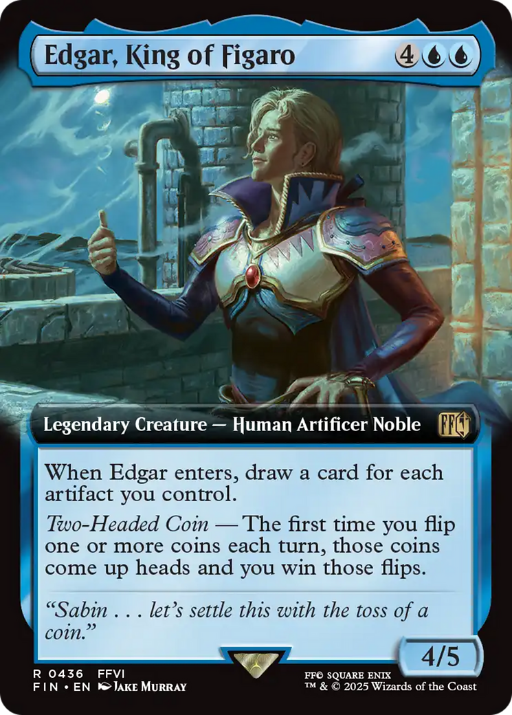 Edgar, King of Figaro (Extended Art) [FINAL FANTASY] | Gear Gaming Bentonville