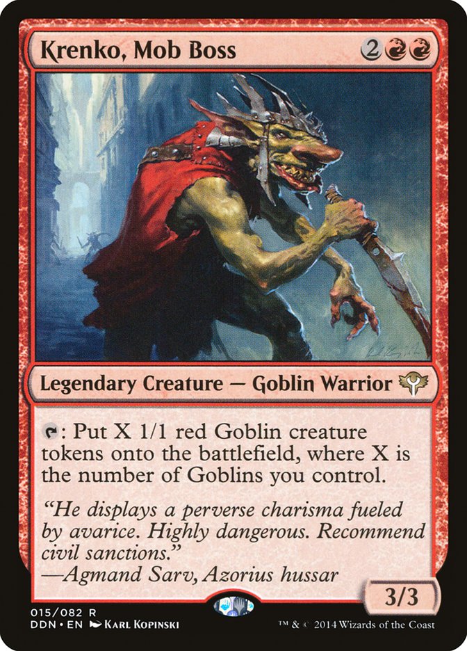 Krenko, Mob Boss [Duel Decks: Speed vs. Cunning] | Gear Gaming Bentonville