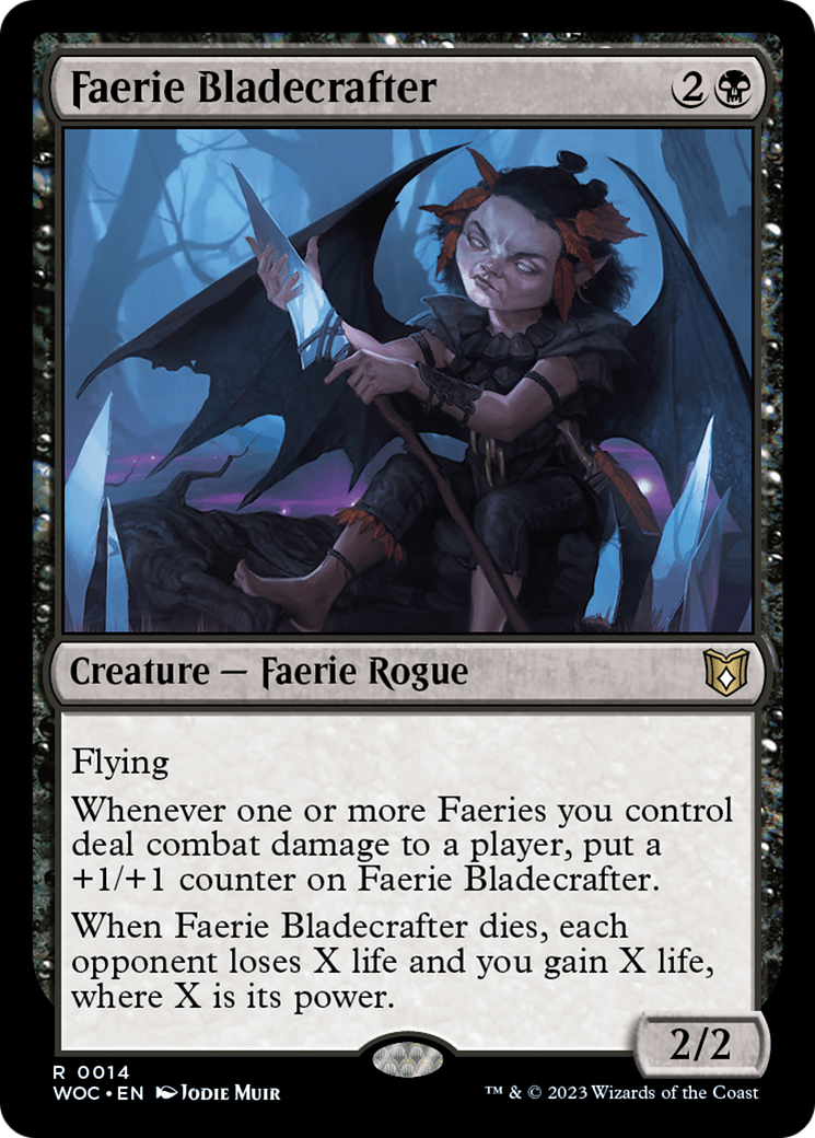 Faerie Bladecrafter [Wilds of Eldraine Commander] | Gear Gaming Bentonville