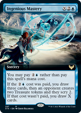 Ingenious Mastery (Extended Art) [Strixhaven: School of Mages] | Gear Gaming Bentonville