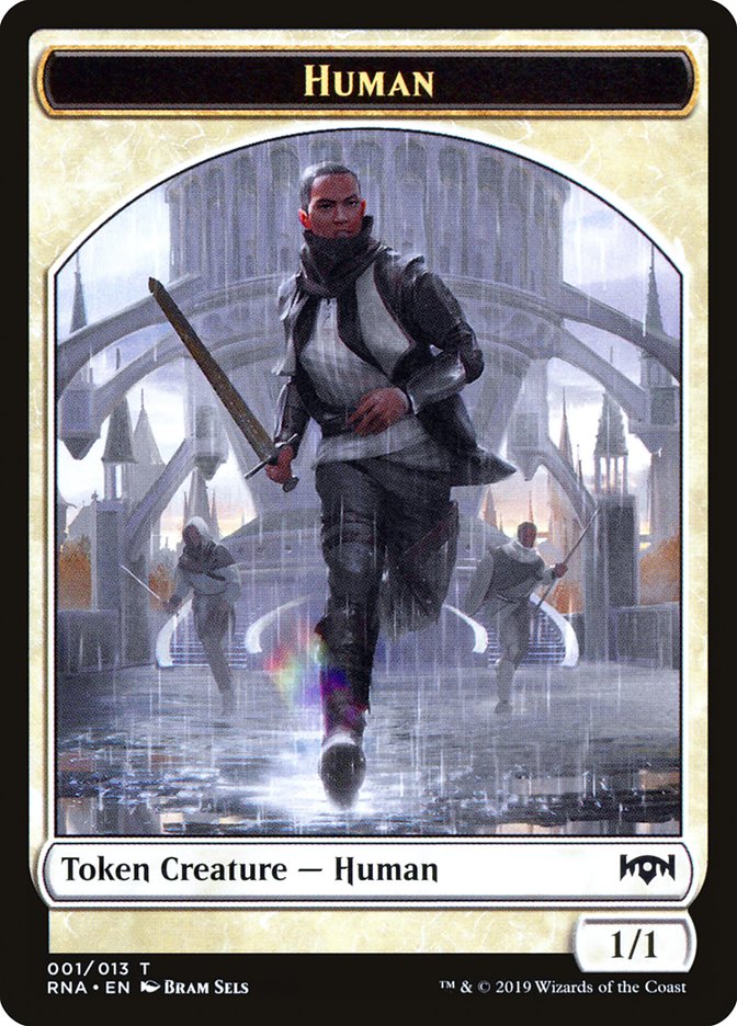 Human Token [Ravnica Allegiance Tokens] | Gear Gaming Bentonville
