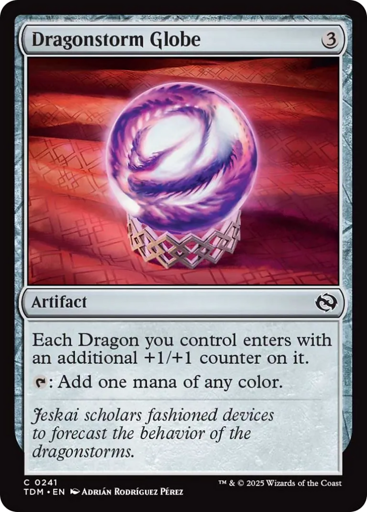 Dragonstorm Globe [Tarkir: Dragonstorm] | Gear Gaming Bentonville