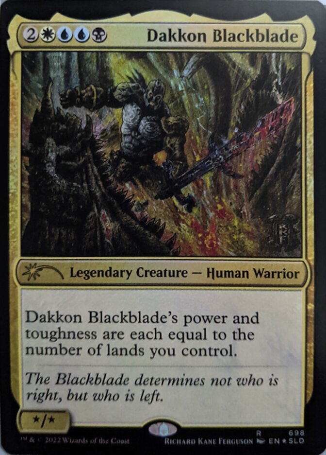 Dakkon Blackblade [Secret Lair Drop Promos] | Gear Gaming Bentonville