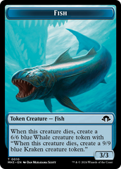 Servo // Fish Double-Sided Token [Modern Horizons 3 Tokens] | Gear Gaming Bentonville