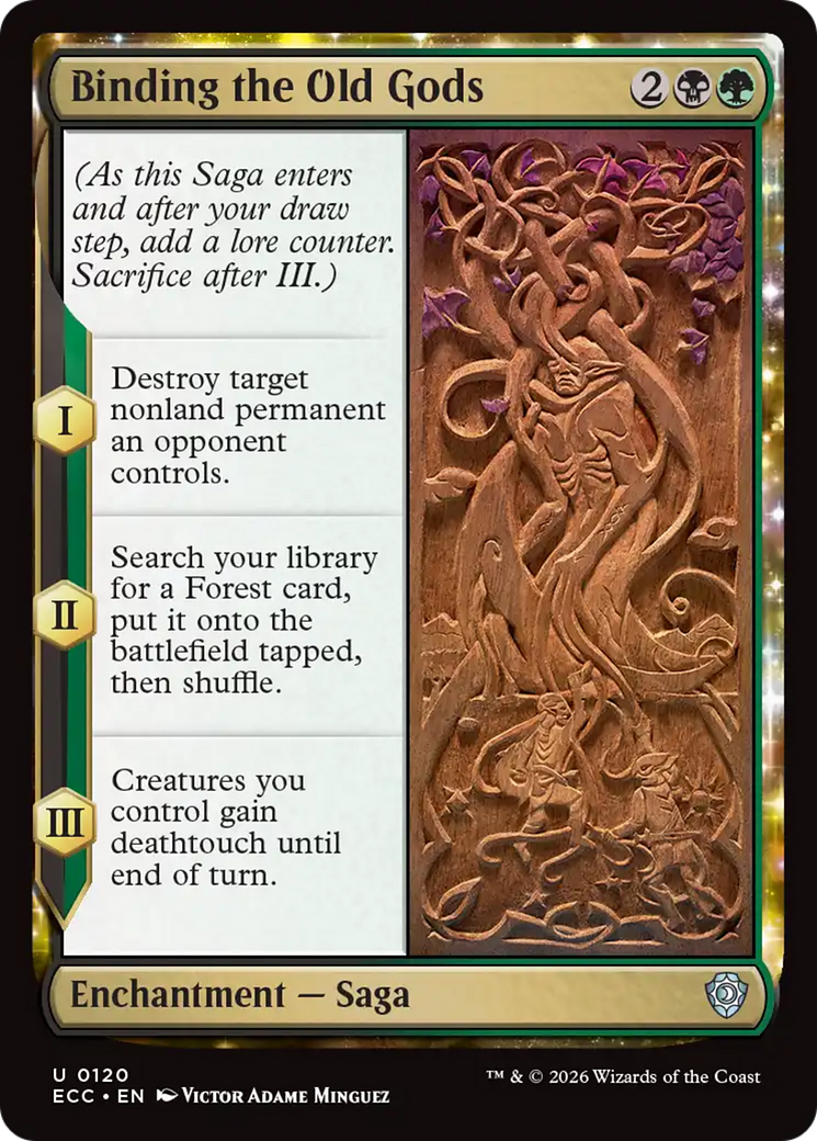 Binding the Old Gods [Lorwyn Eclipsed Commander] | Gear Gaming Bentonville