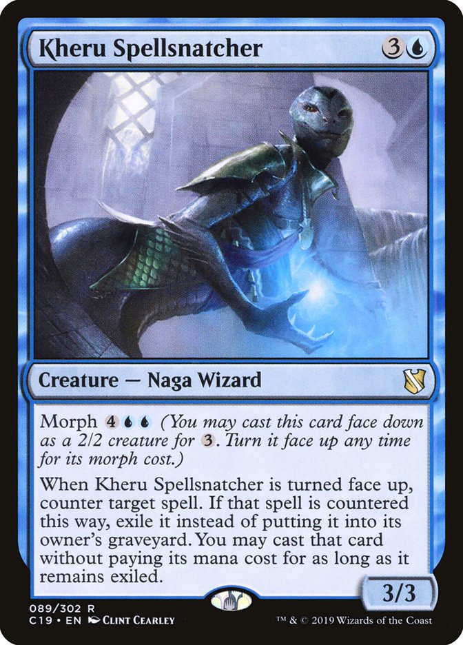 Kheru Spellsnatcher [Commander 2019] | Gear Gaming Bentonville