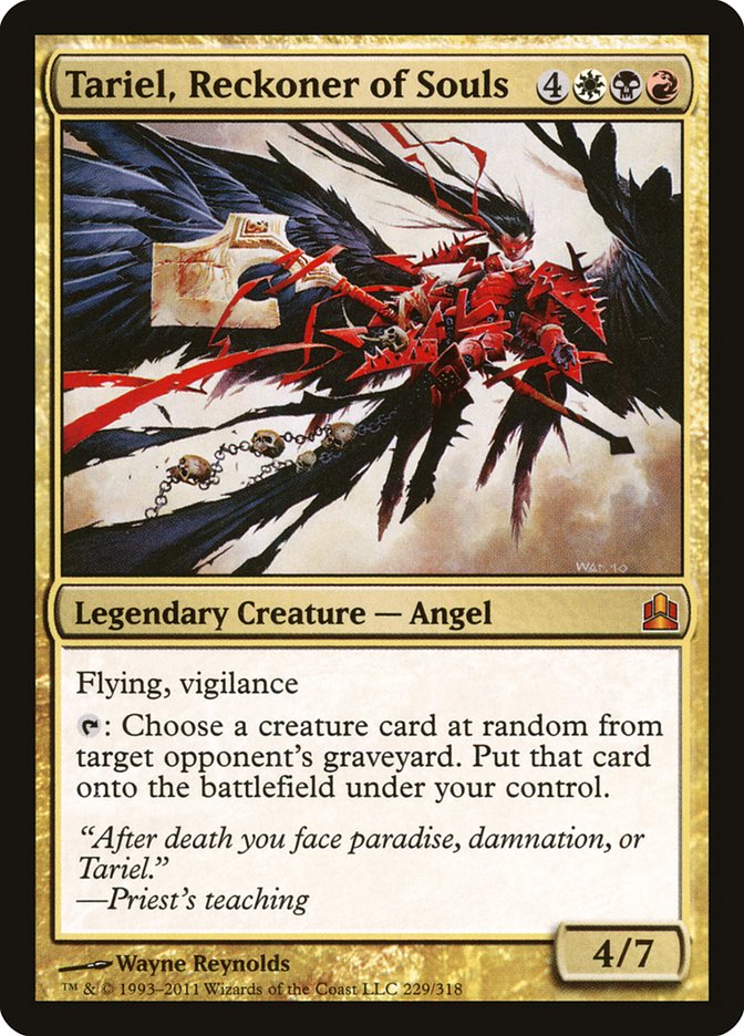 Tariel, Reckoner of Souls [Commander 2011] | Gear Gaming Bentonville