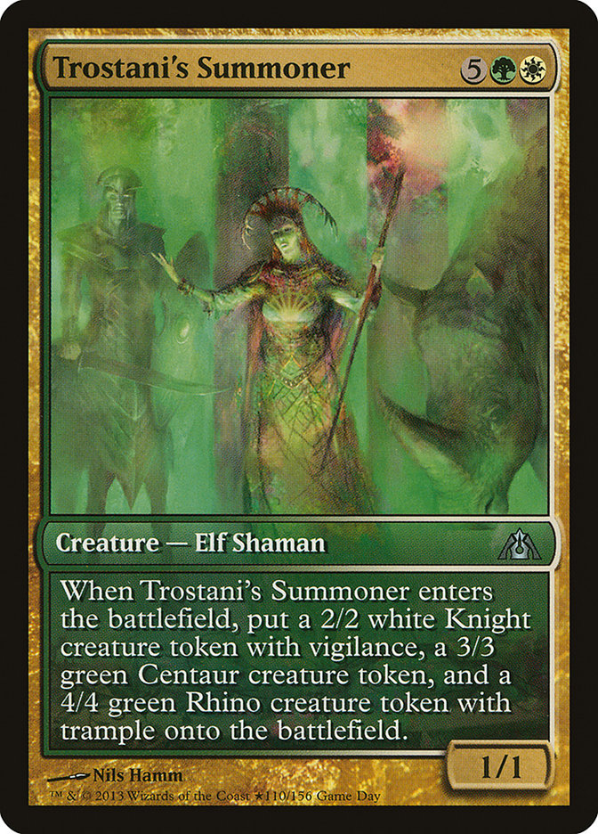 Trostani's Summoner (Game Day) [Dragon's Maze Promos] | Gear Gaming Bentonville