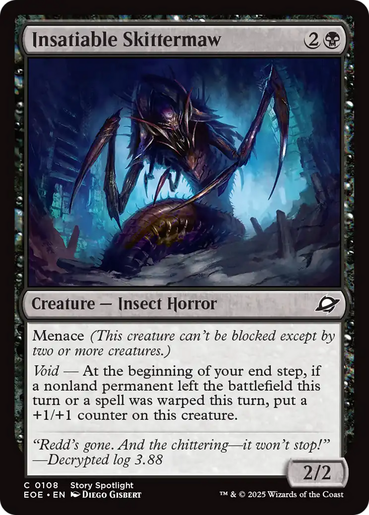 Insatiable Skittermaw [Edge of Eternities] | Gear Gaming Bentonville