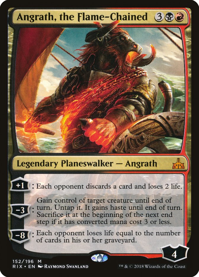 Angrath, the Flame-Chained [Rivals of Ixalan] | Gear Gaming Bentonville