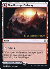 Needleverge Pathway // Pillarverge Pathway [Zendikar Rising Prerelease Promos] | Gear Gaming Bentonville