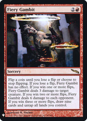 Fiery Gambit [Mystery Booster] | Gear Gaming Bentonville