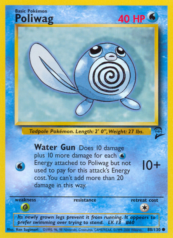 Poliwag (88/130) [Base Set 2] | Gear Gaming Bentonville