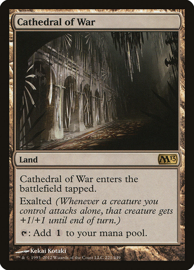 Cathedral of War [Magic 2013] | Gear Gaming Bentonville